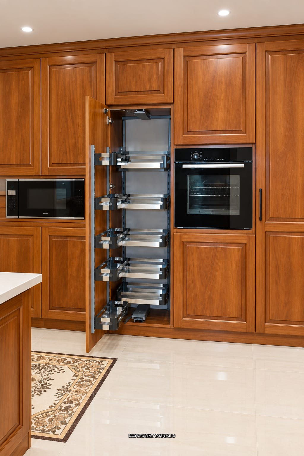 Pull Out Pantry Tower — Kitchen Cabinets by Doors and Cabinet EA, Mombasa