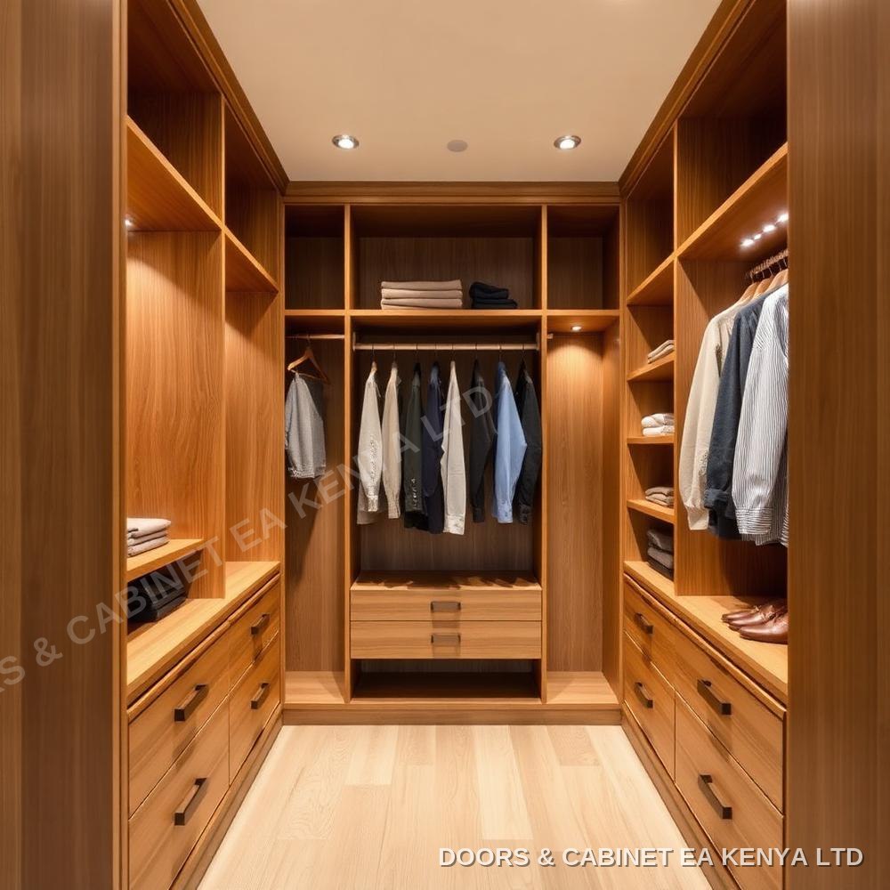 Walk-In Wardrobe Fit-Out — Wardrobes by Doors and Cabinet EA, Mombasa